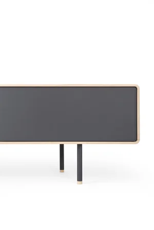 Fina Lowboard - Three Drawers, Black