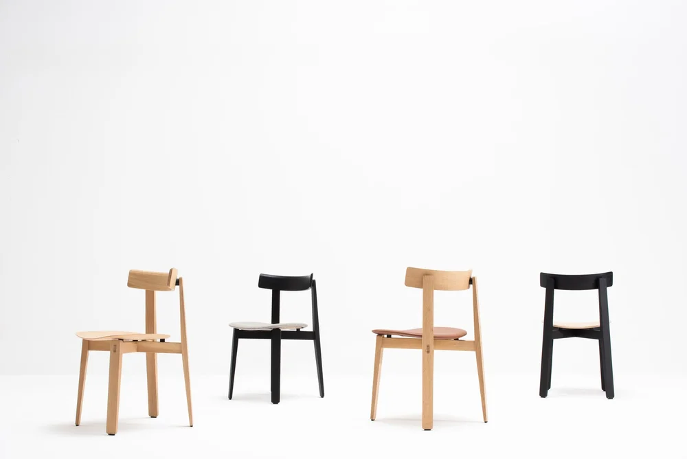 Nora Chair - Smoked Oak, Veneer Seat