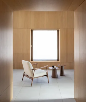 Mushroom Coffee & Side Table - Walnut