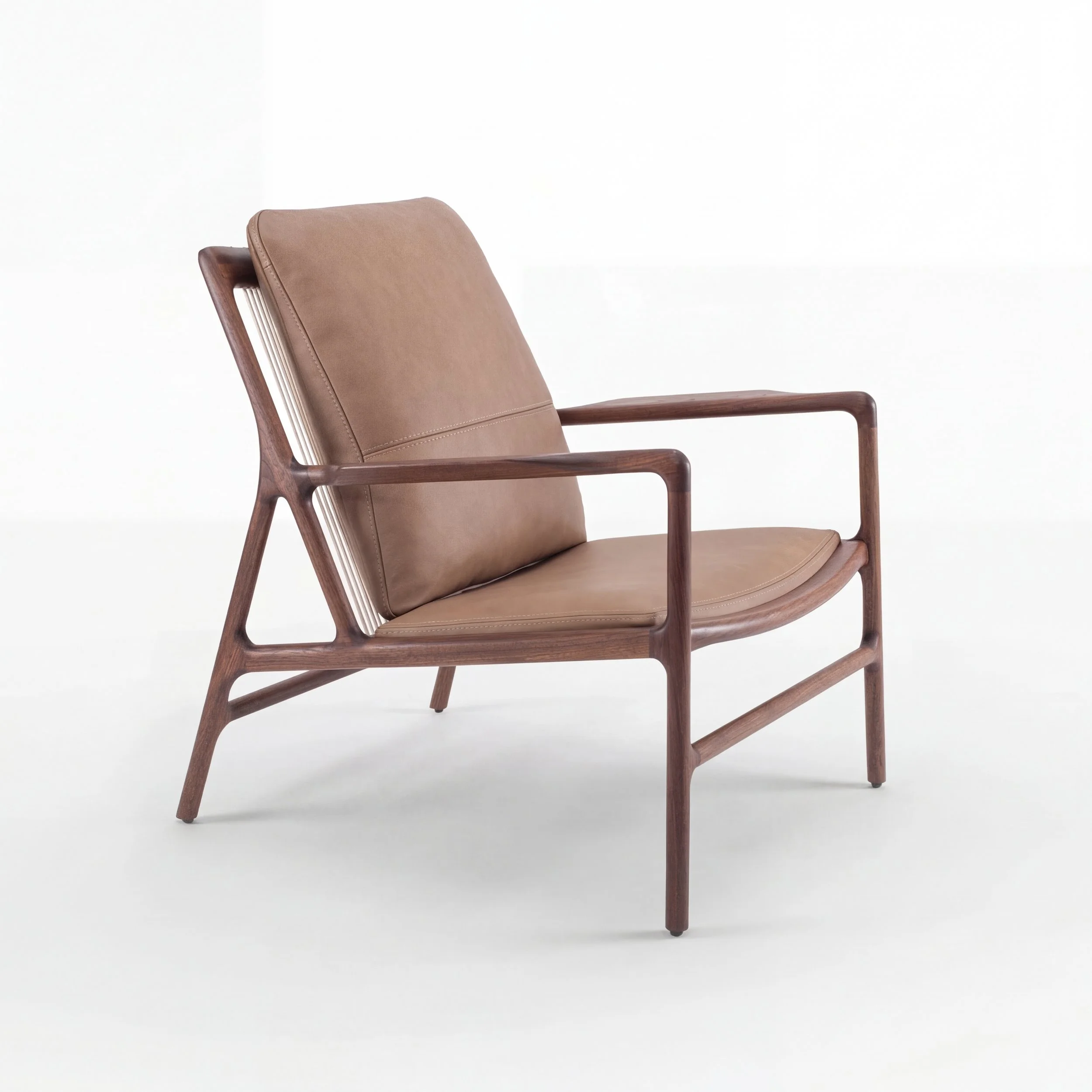 Dedo Easy Chair - Walnut