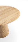Mushroom Round Table - Oak