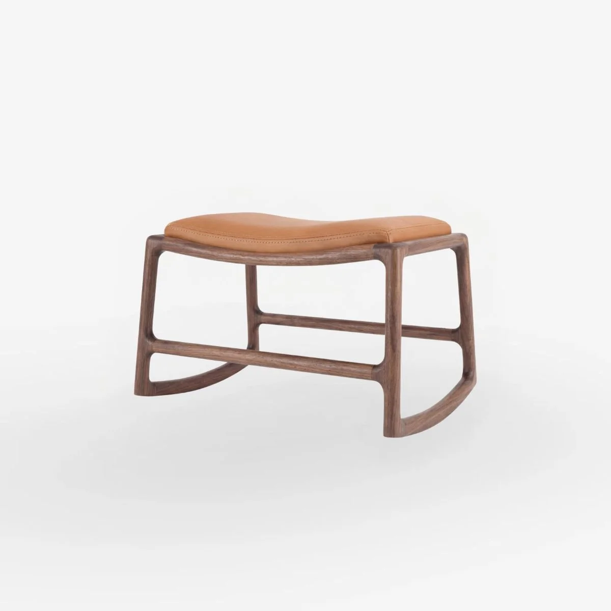 Dedo Footstool - Walnut