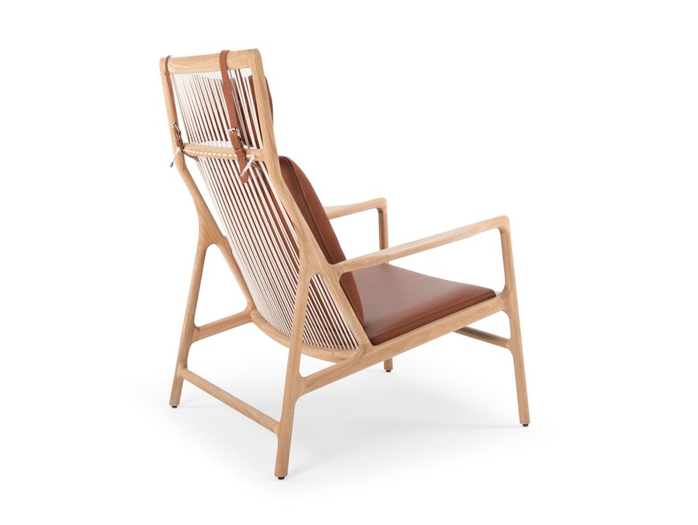 Dedo Lounge Chair - Oak