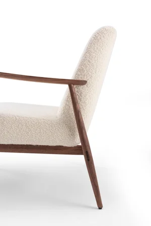 Aska Lounge Chair - Walnut