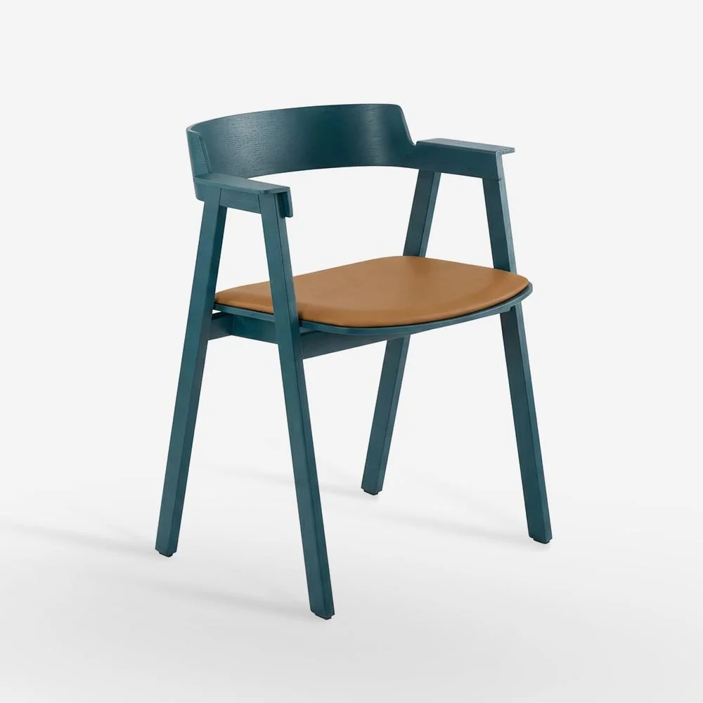 Flip Chair - Oak, Green