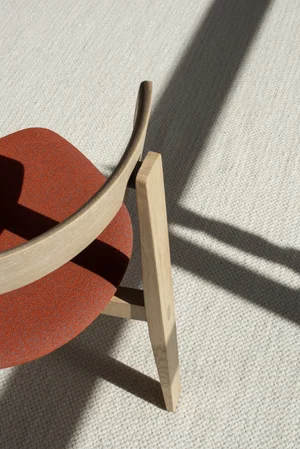 Nora Chair - Oak, Upholstered