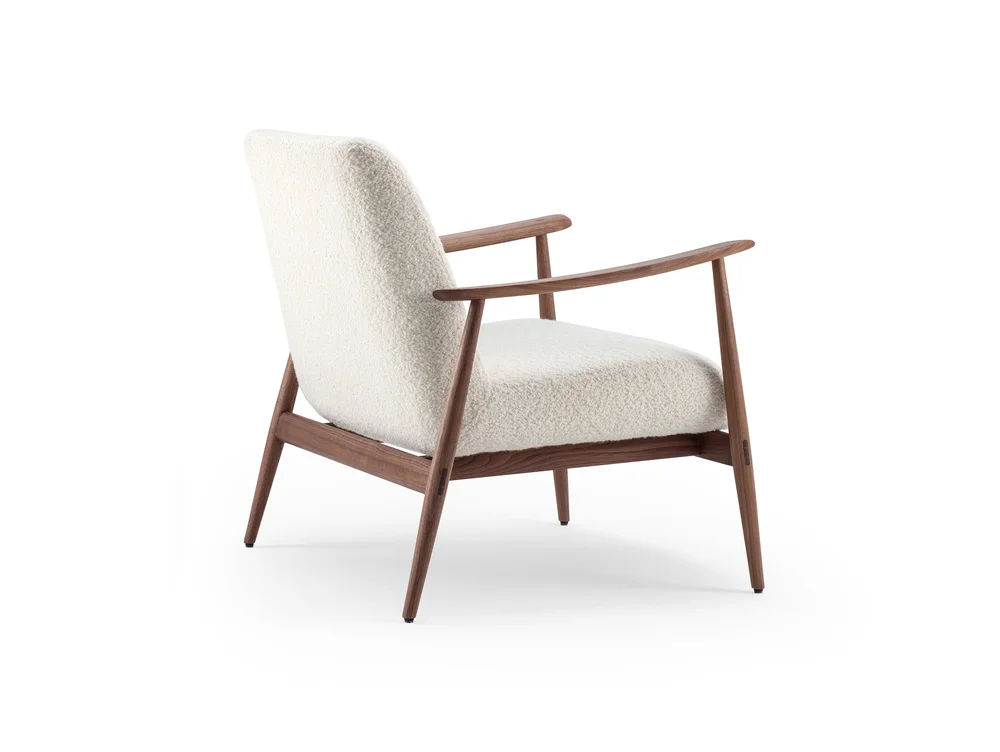 Aska Lounge Chair - Walnut