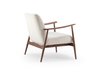 Aska Lounge Chair - Walnut
