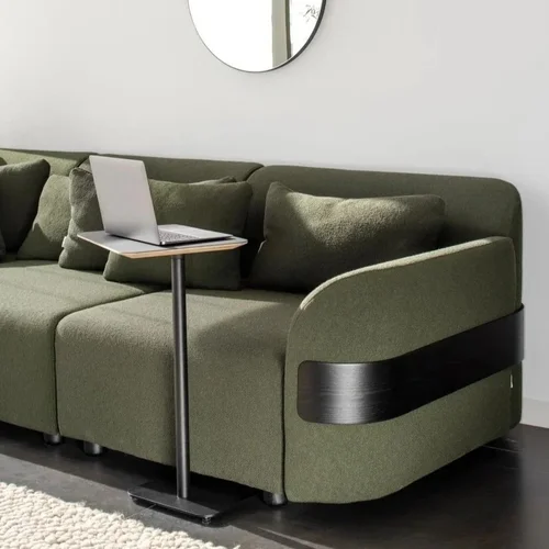 Loop Side Table - Linoleum