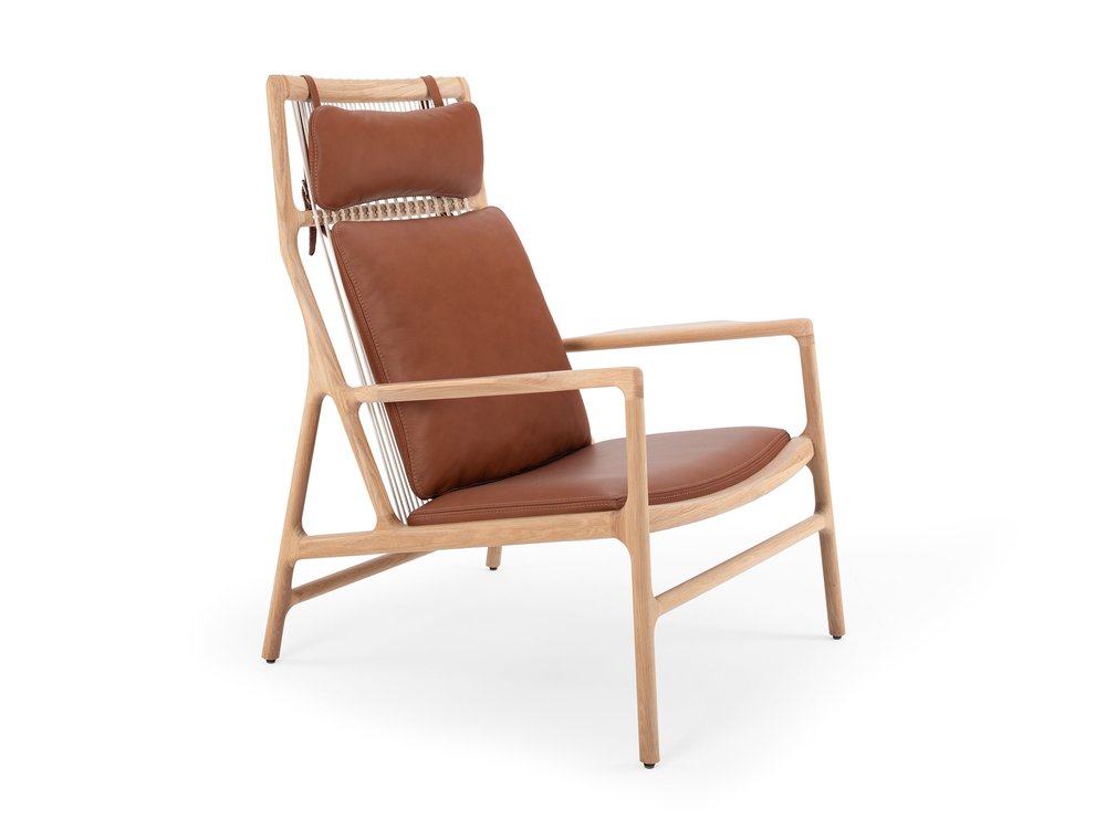 Dedo Lounge Chair - Oak