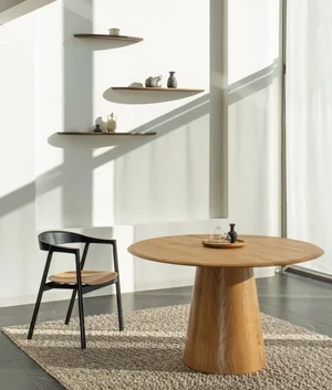 Mu Floating Shelf - Smoked Oak