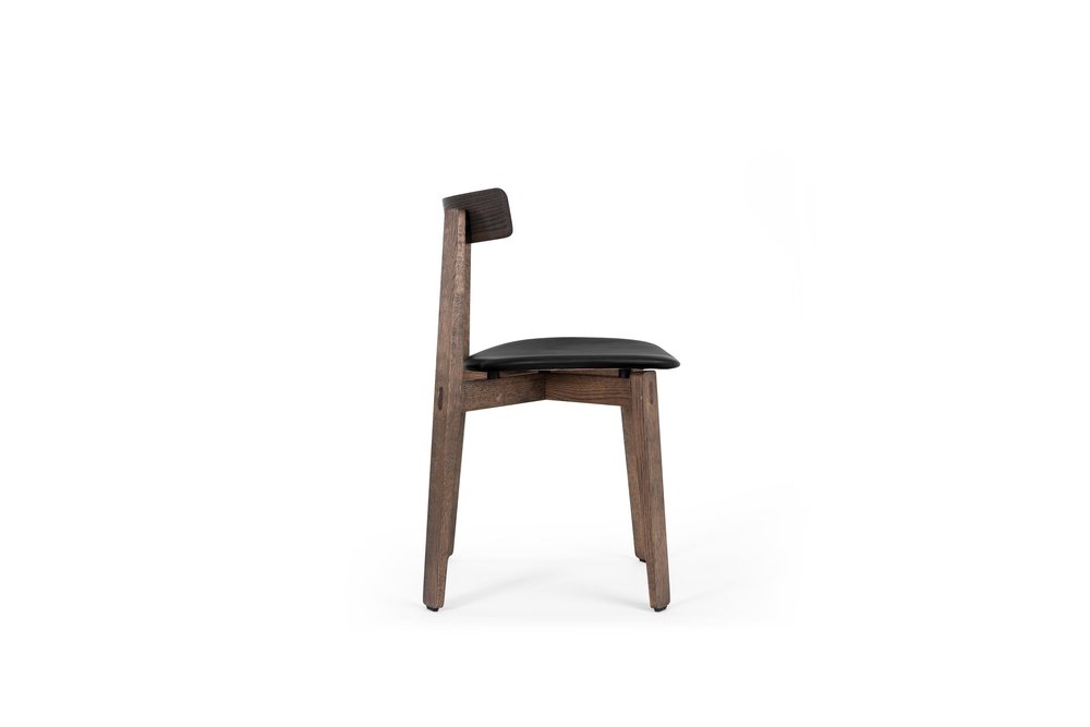 Nora Chair - Smoked Oak, Upholstered