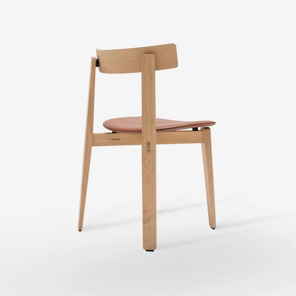 Nora Chair - Oak, Upholstered