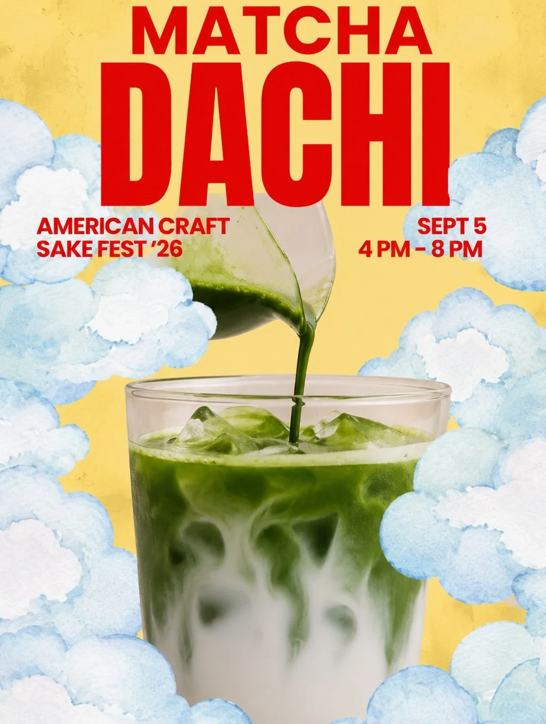 Meet Matcha Dachi (@matchadachi) Your new matcha bestie is joining us at American Craft Sake Fest!

Serving up smooth, vibrant matcha creations that are the perfect sip between sake tastings, Matcha Dachi is bringing all the good vibes to the fest. ✨