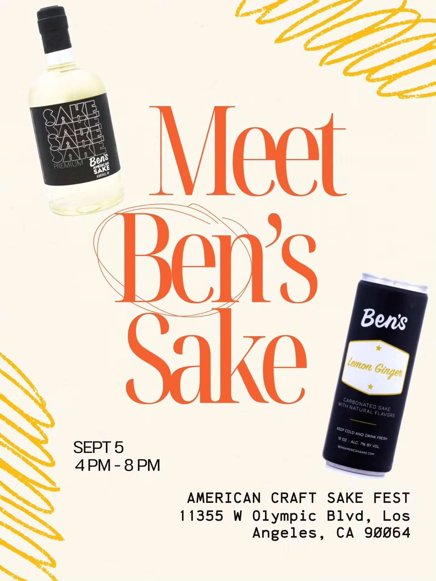 Meet Ben&rsquo;s American Sake (@bensamericansake) 🍶🇺🇸✨ Bringing an American wild side to sake at American Craft Sake Fest!

Rooted in Japanese brewing tradition but never afraid to experiment, Ben&rsquo;s American Sake is all about taking sake in