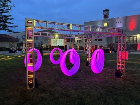 Truss with LED Swings