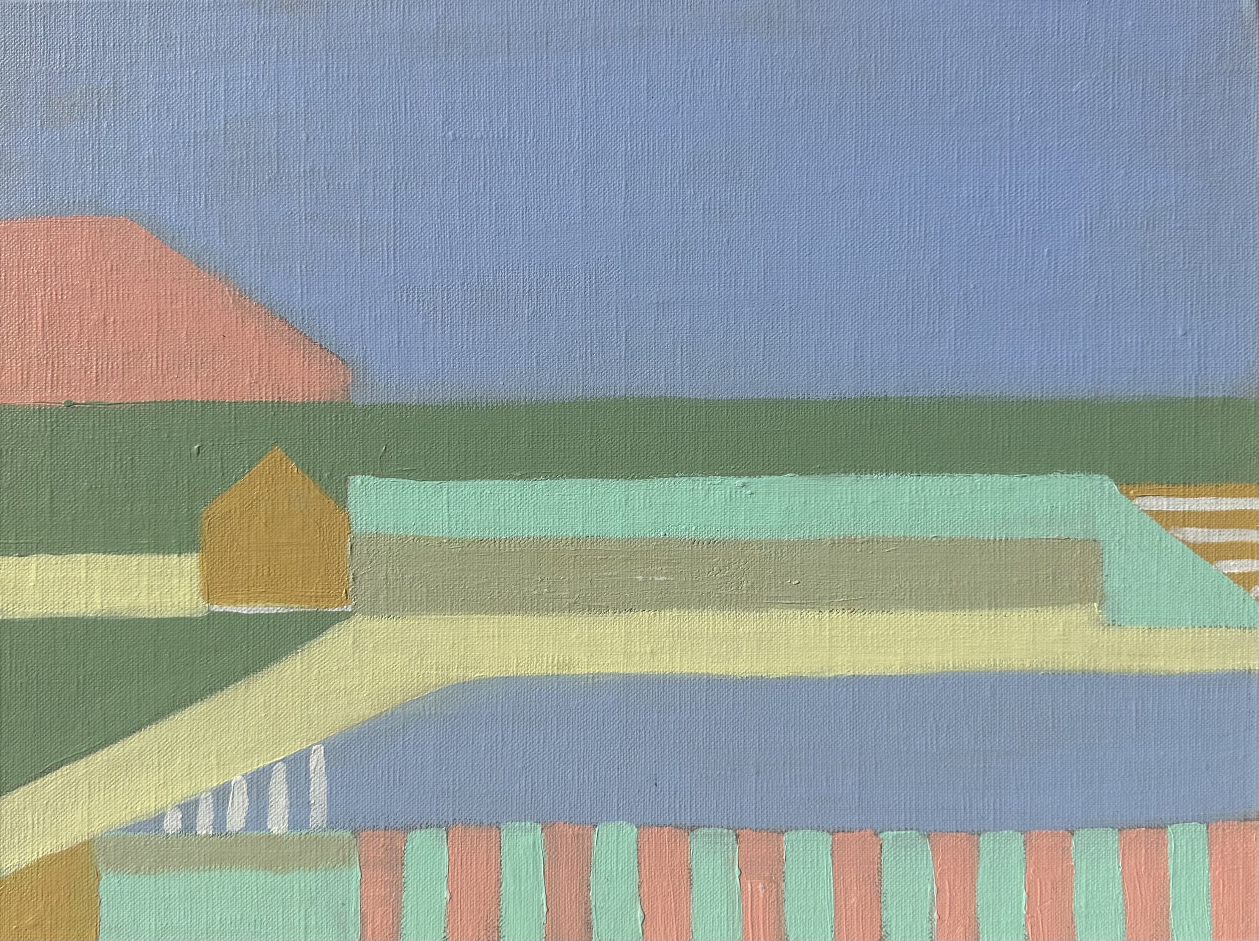 Abstract - Three Barns in the Fields