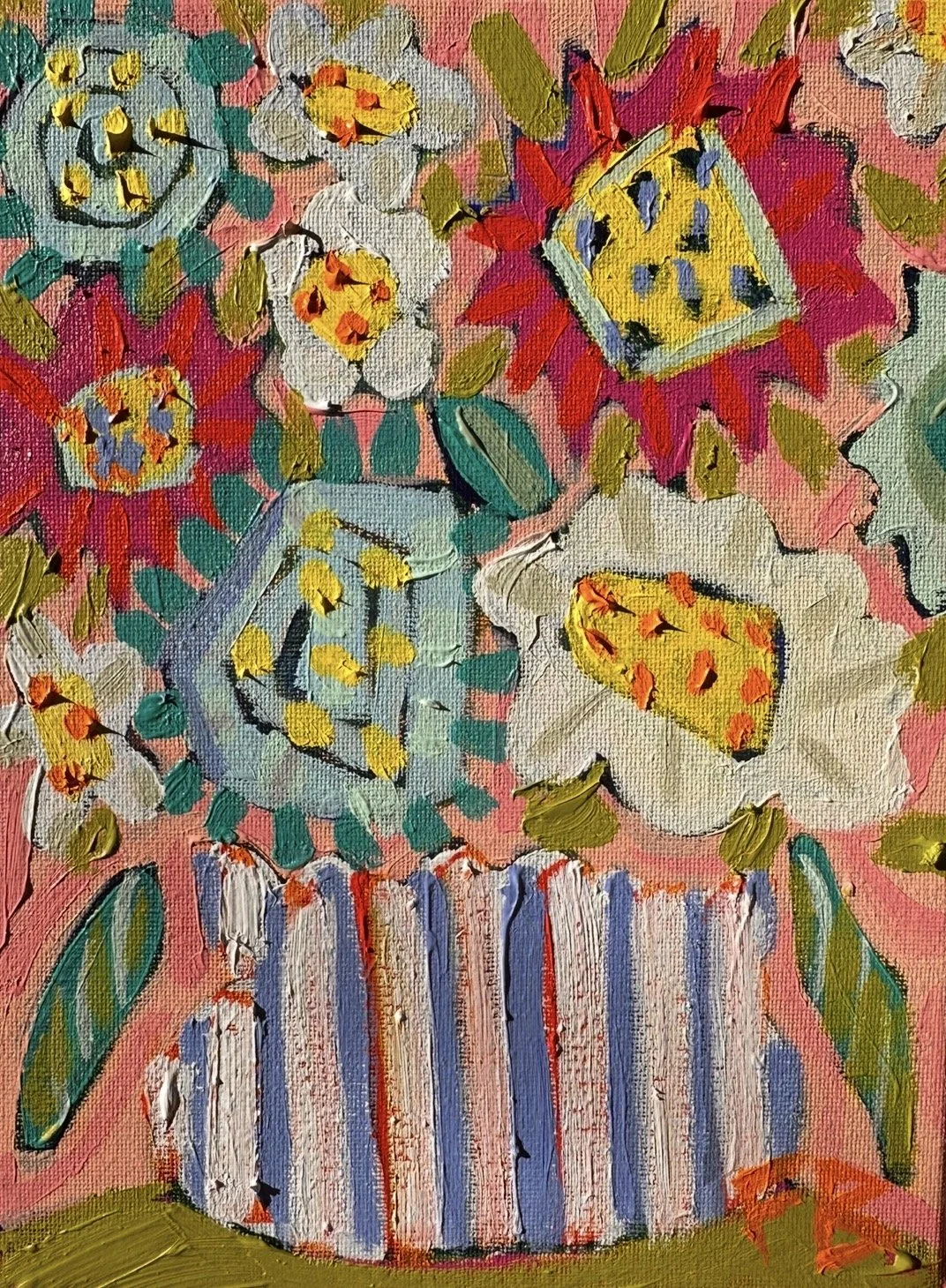 Flowers Flow From My Paint Brush