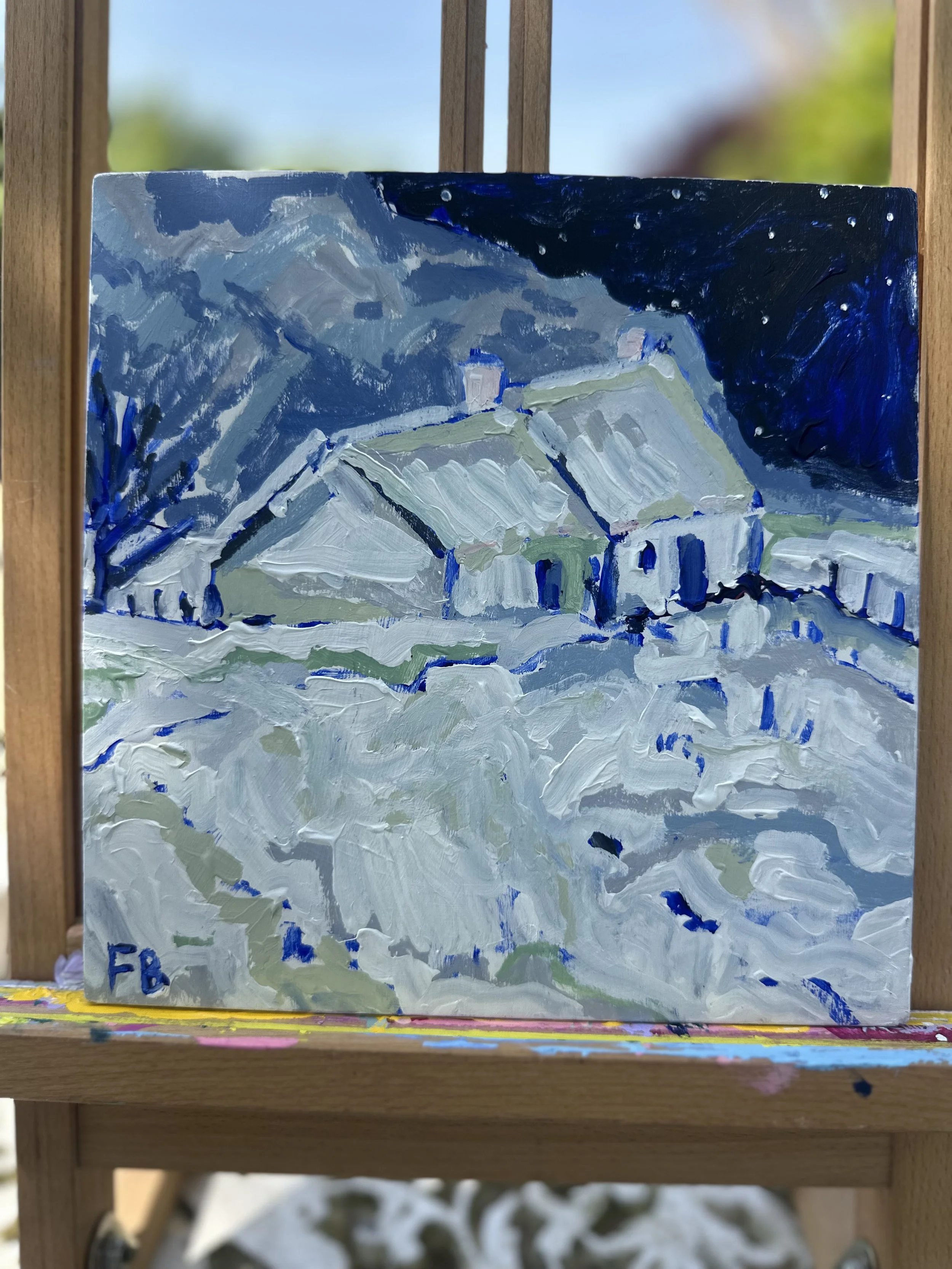 Snowed in - Sketchbook Sale