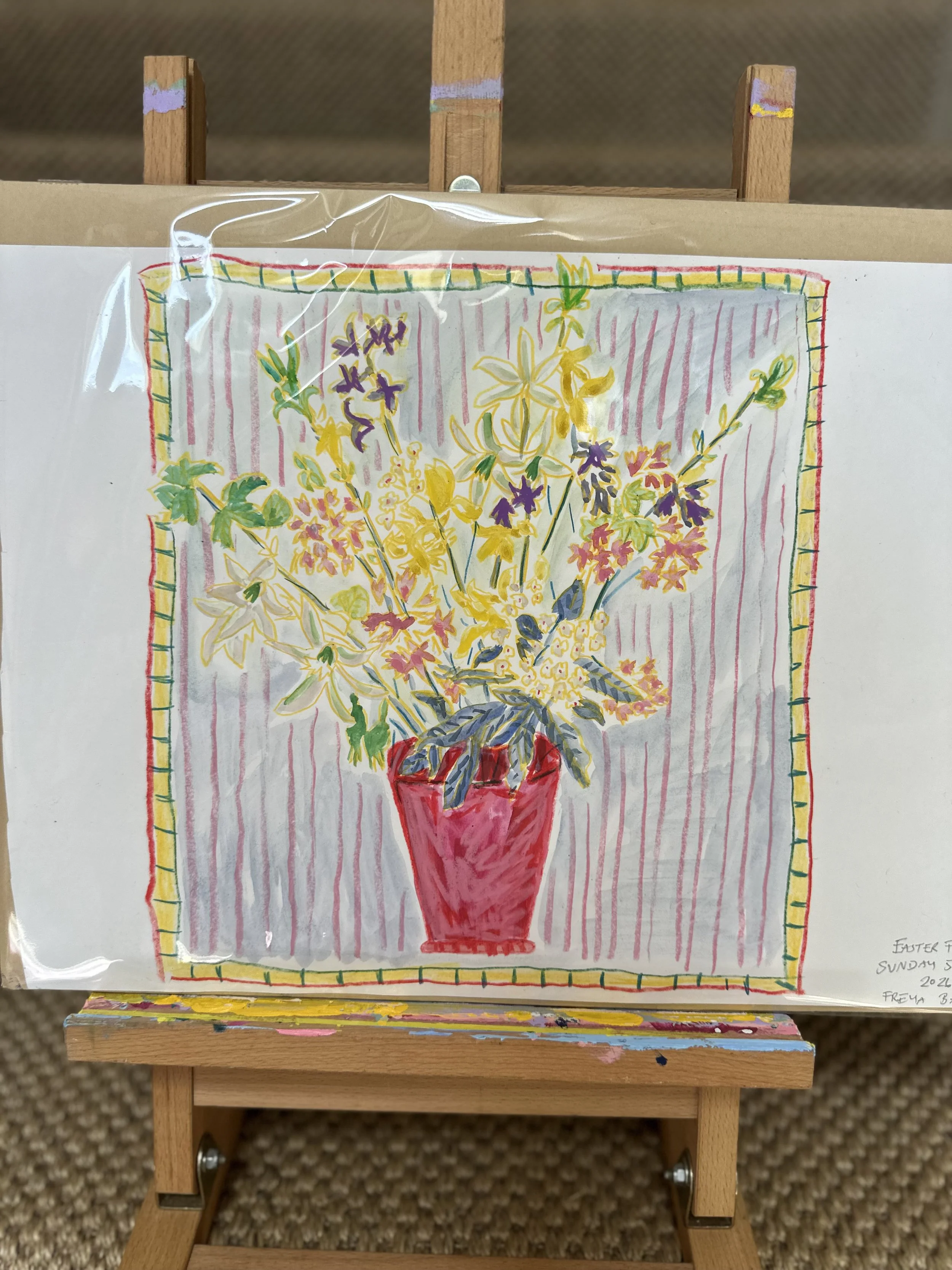 Easter Flowers - Sketchbook Sale
