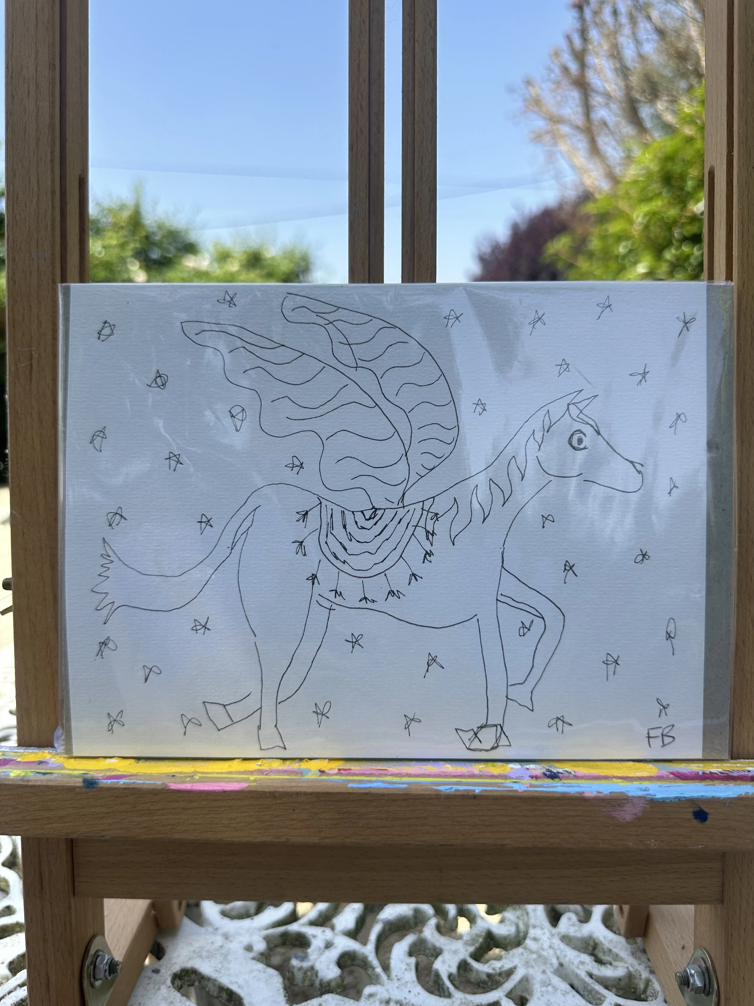 Pegasus - Sketchbook Sale