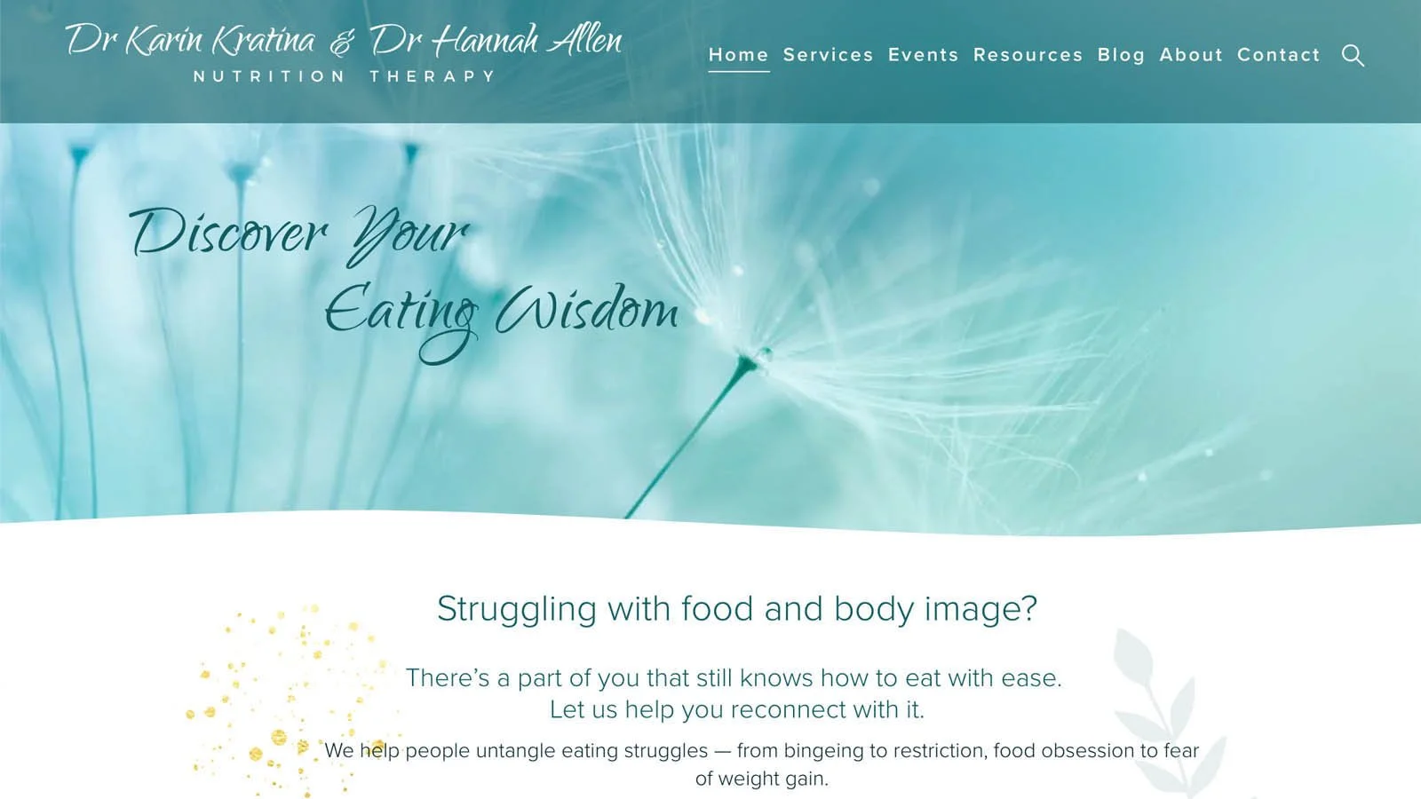 Eating Wisdom website