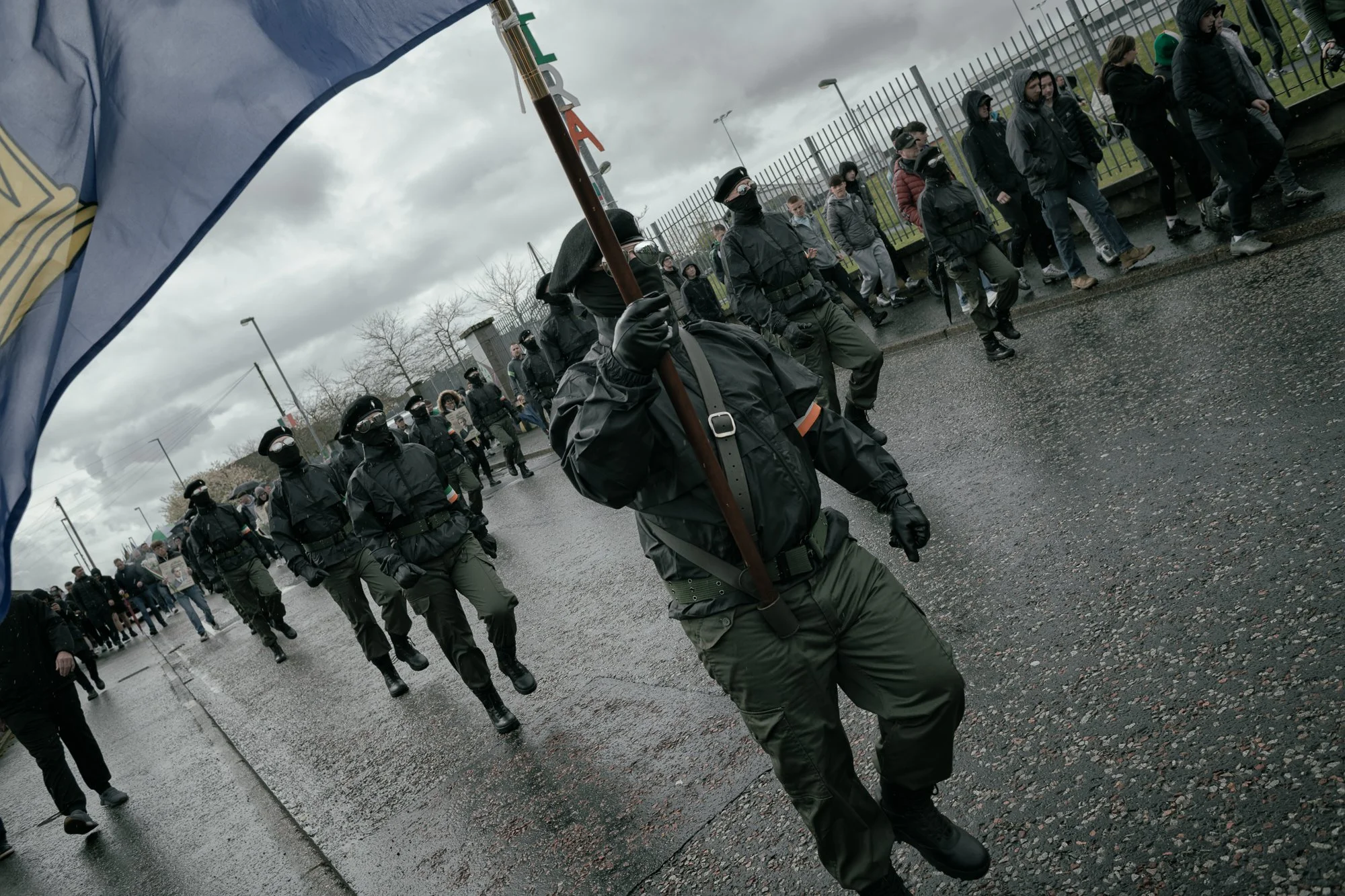 'Unfinished Revolution' national Easter commemoration, Derry. April 2025