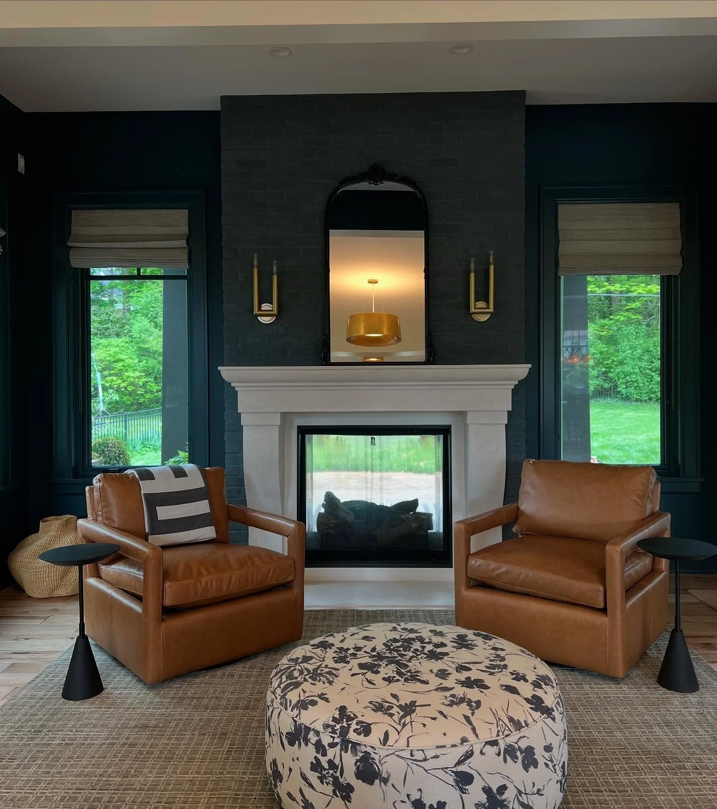 I can&rsquo;t believe we did an install this week - it feels like the longest week of my life but a lot was accomplished with our new team of 4 behind the scenes!! We need pillows and are missing some furniture for this one but I love how the color d