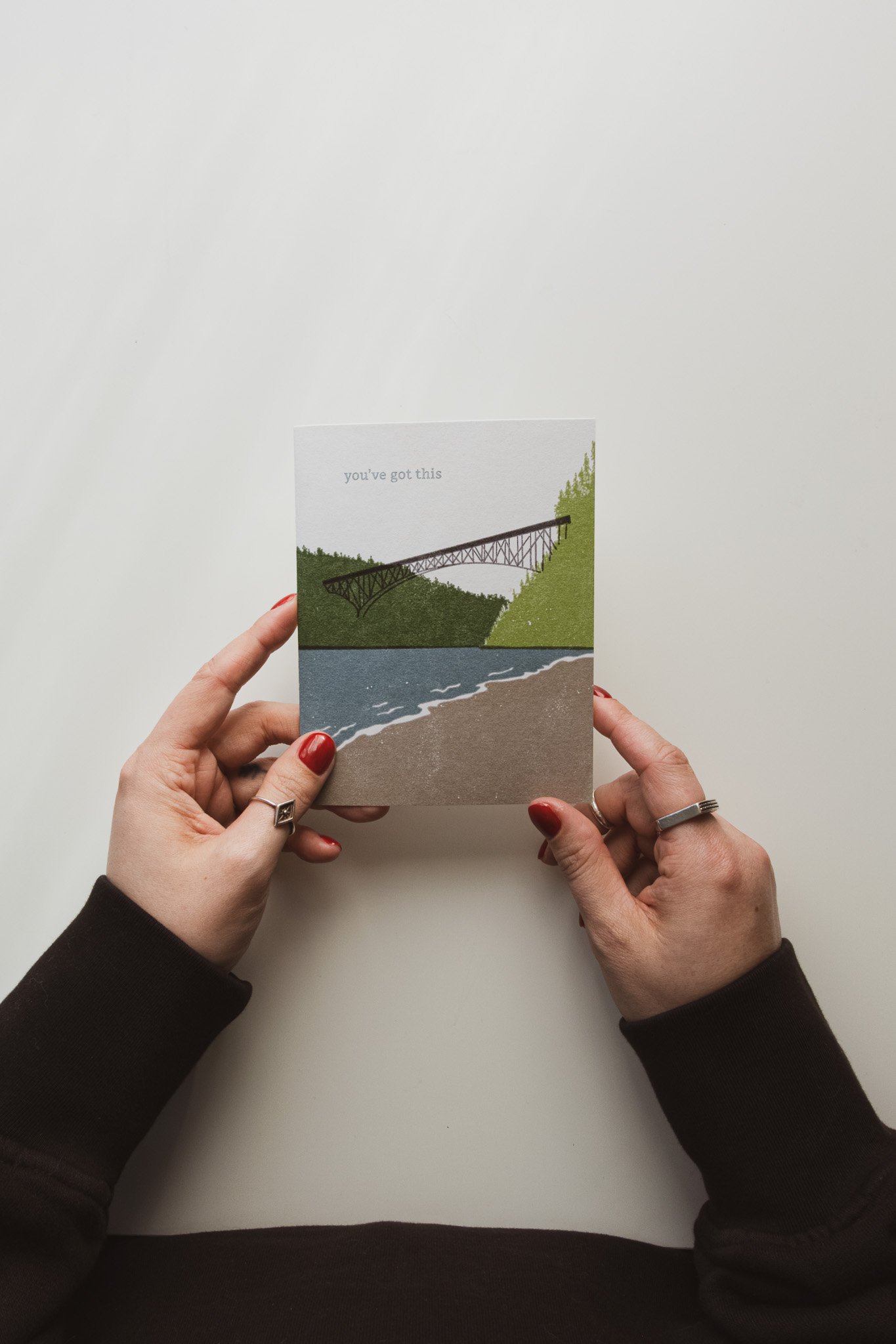 Orca Whale Greeting Card