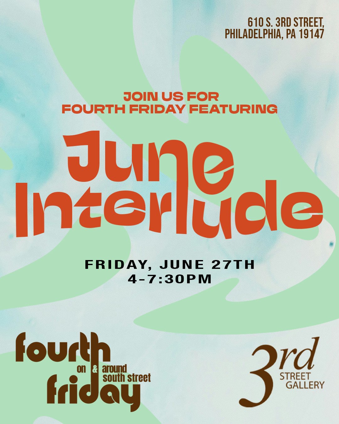 Fourth Fridays on South Street w/ 3rd Street Gallery