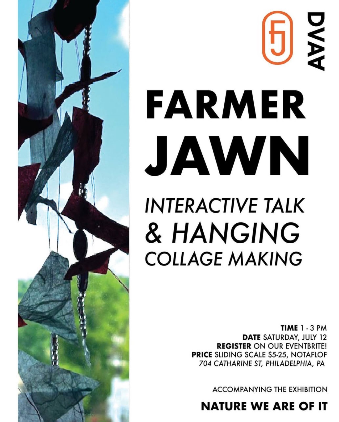 A Farmer Jawn Interactive Talk & Hanging Collage Making Workshop
