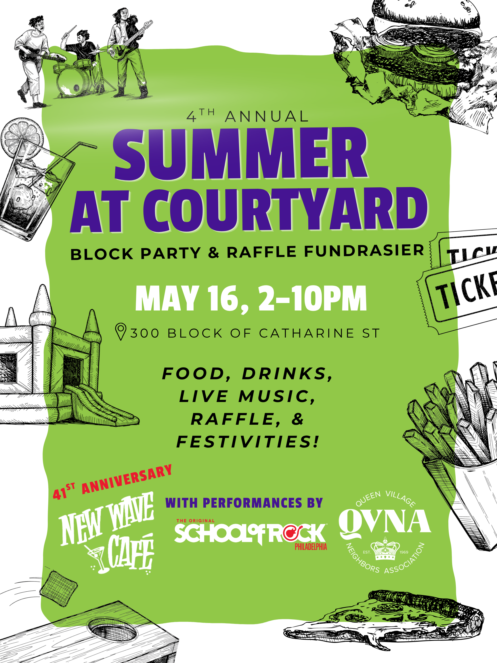 Summer at Courtyard Block Party Fundraiser
