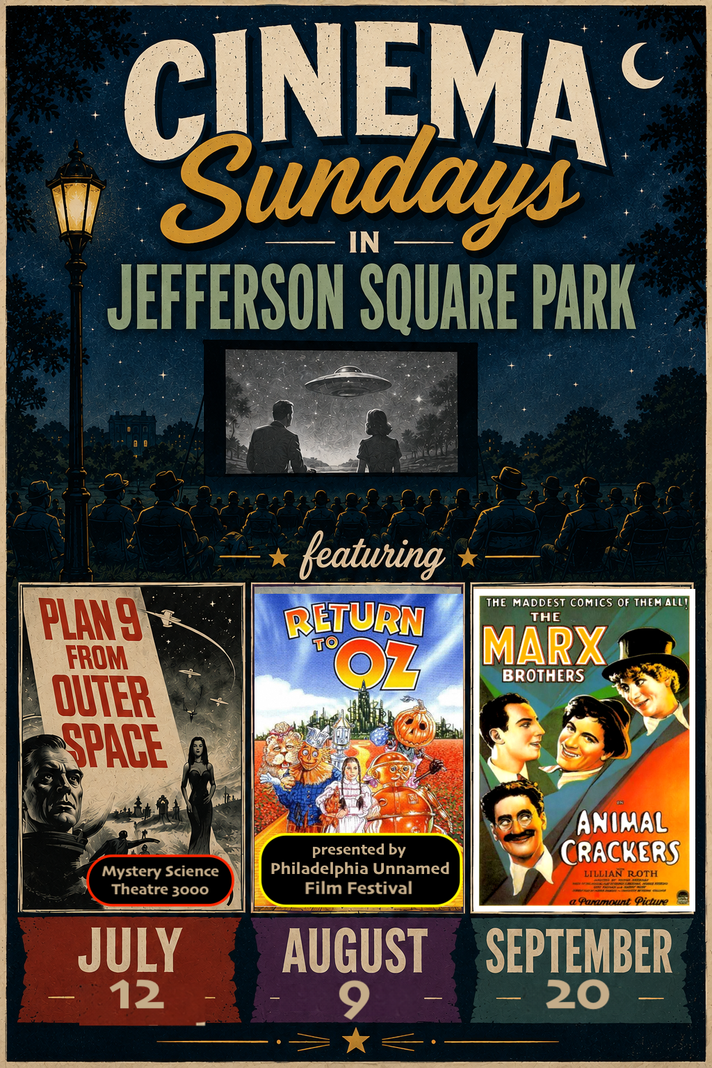 Cinema Sundays at Jefferson Park: Return to Oz