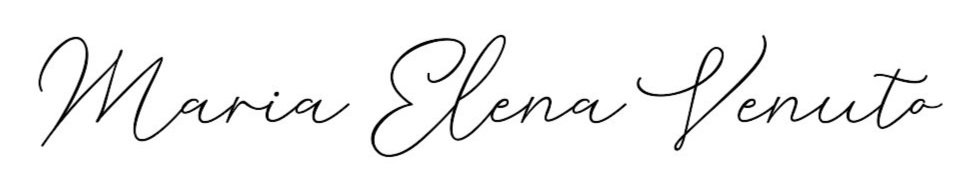 Maria Elena Venuto Firma Signature MEV Signature