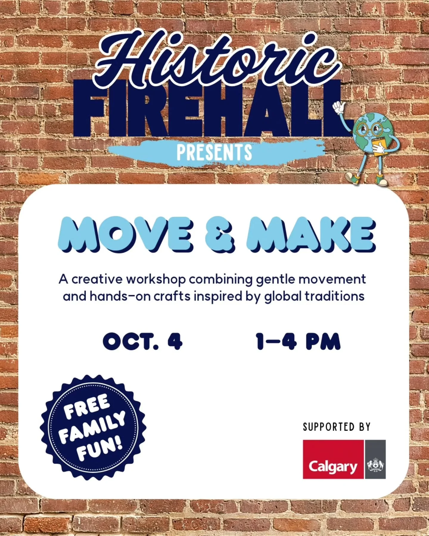 I'm super excited to lead a creative workshop at the @historicfirehall during Move &amp; Make, where art meets gentle movement! Join me for painting and fun on Oct 4th from 1-4pm.