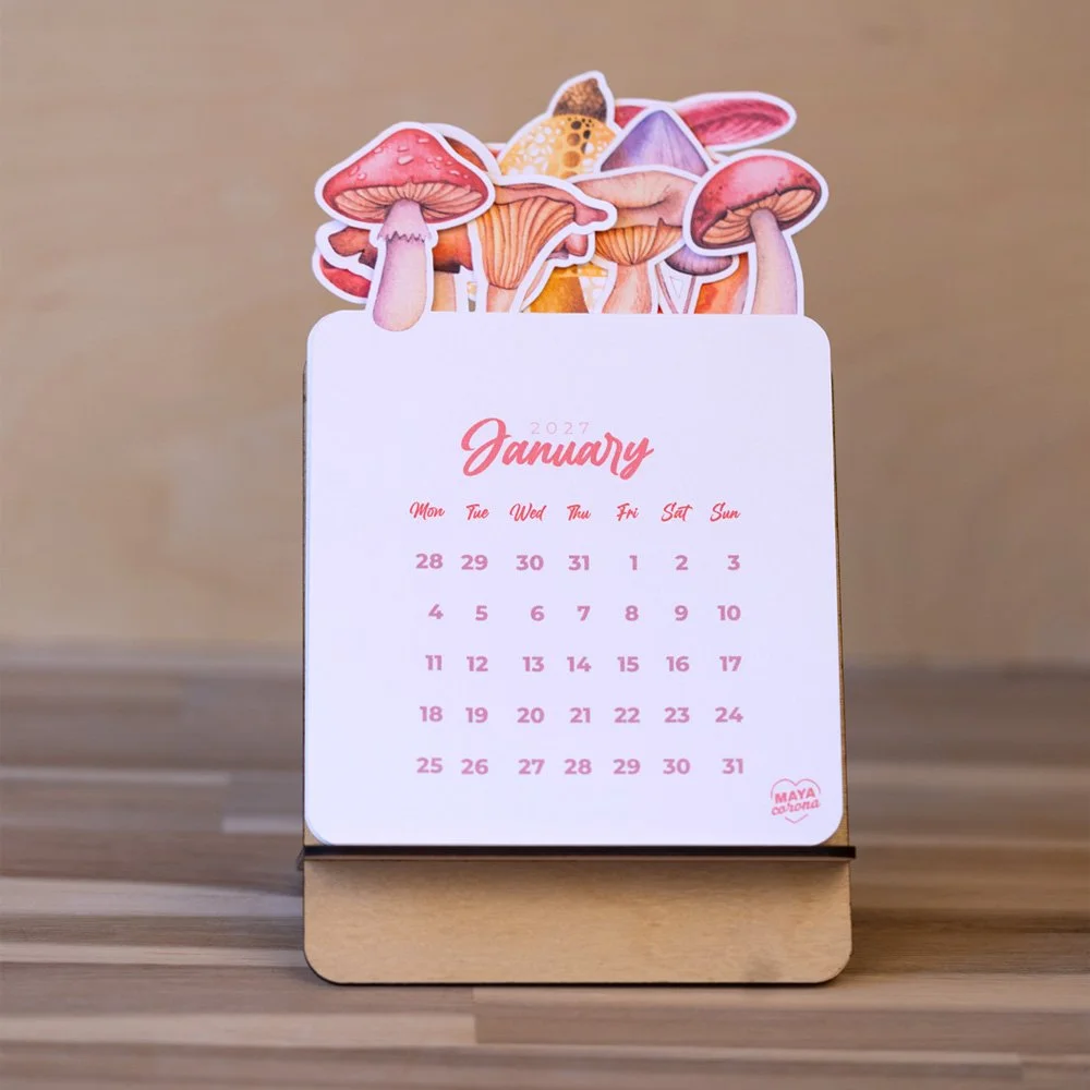 Maya-Corona-Handmade Mushroom Desk Calendar 2027-03.jpg