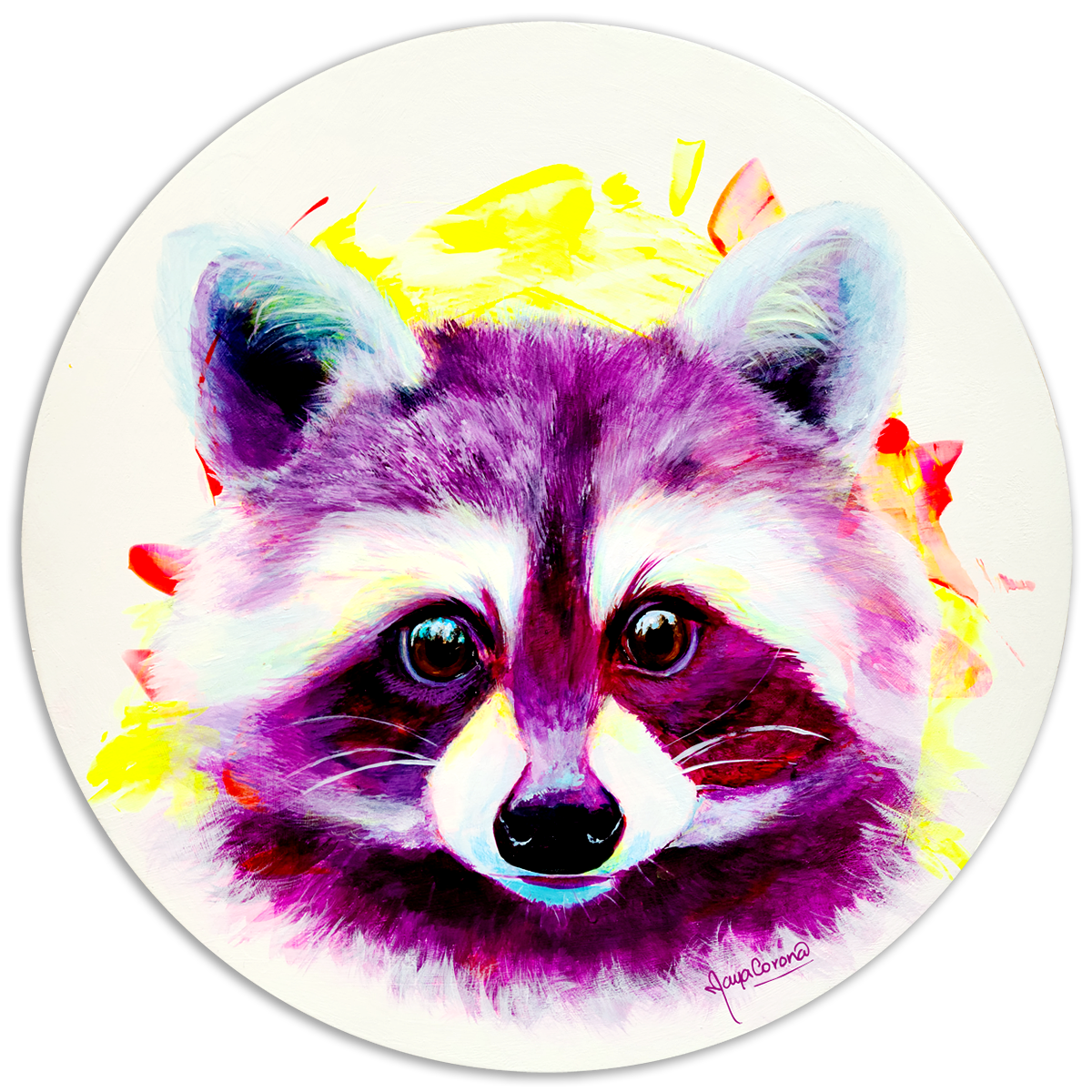 Norman-the-Raccoon-Maya-Corona-2025-shadow.png