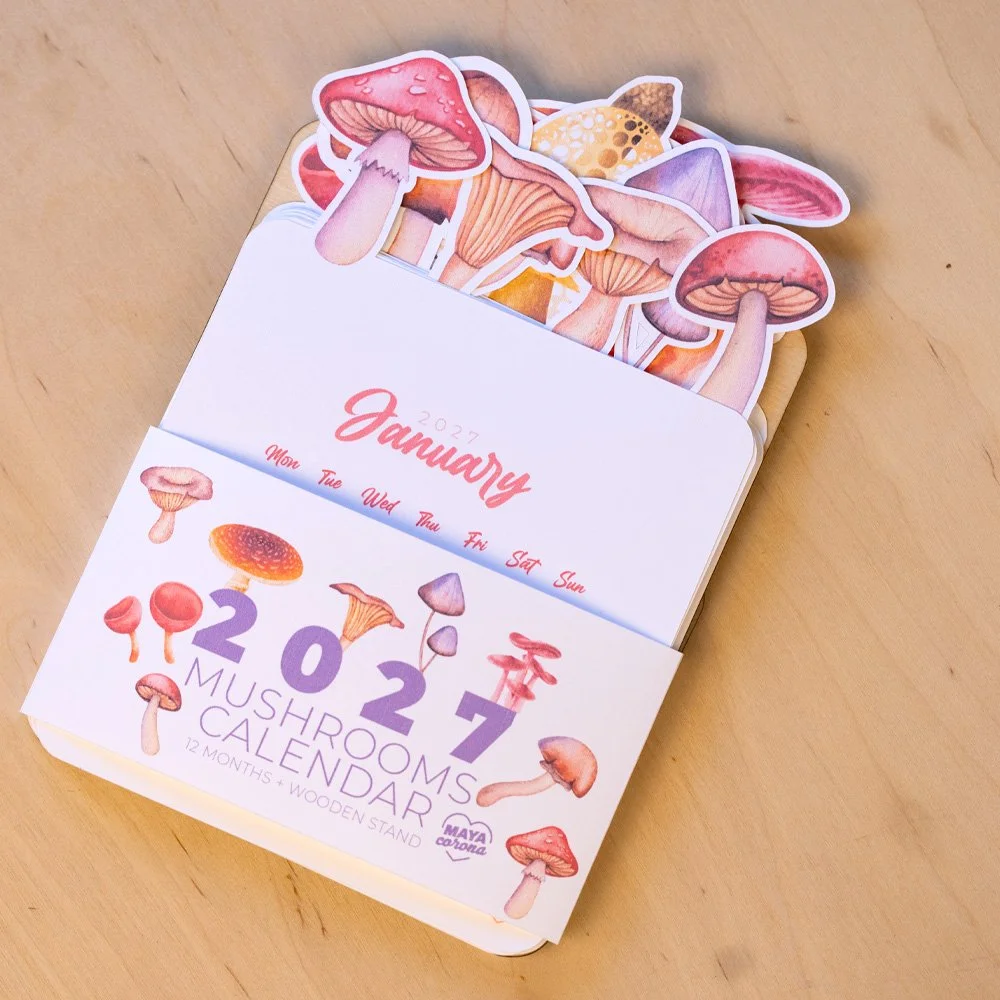 Maya-Corona-Handmade Mushroom Desk Calendar 2027-010.jpg