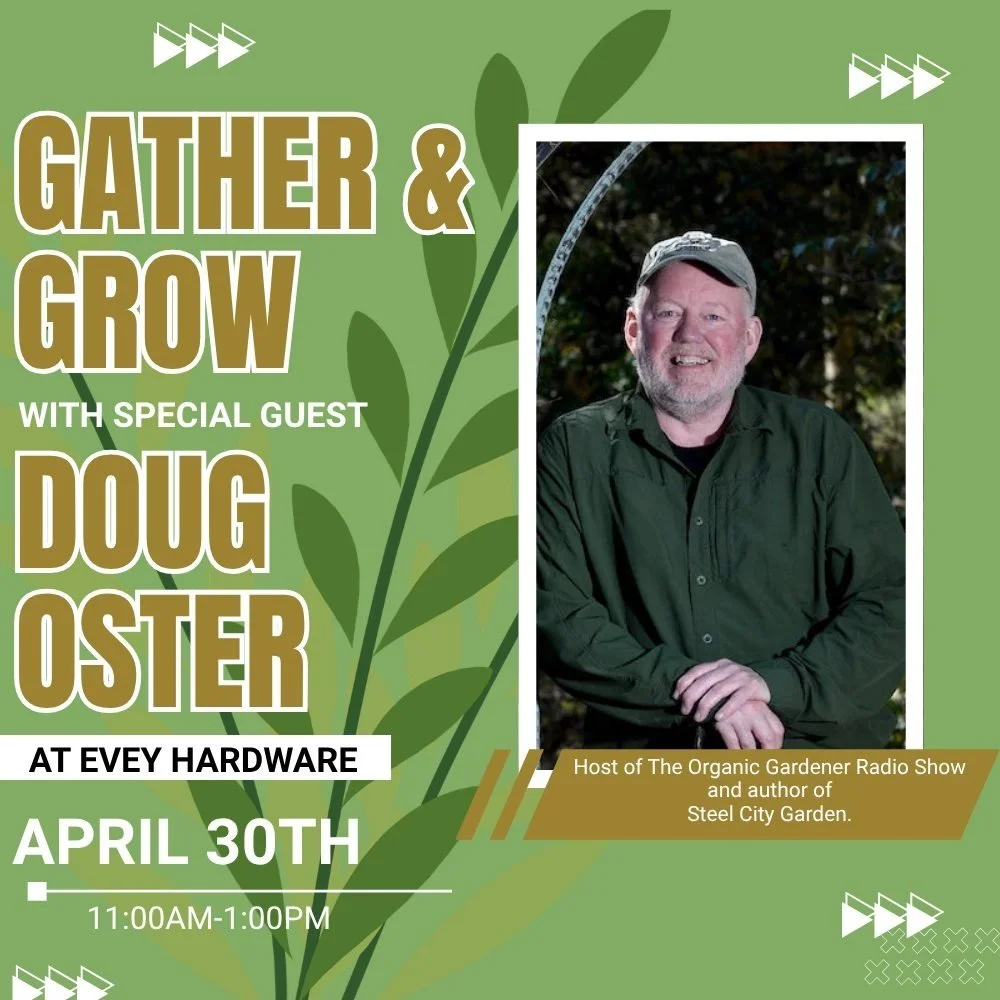 See Doug at Evey True Value on 4/30/26 from 11-1pm