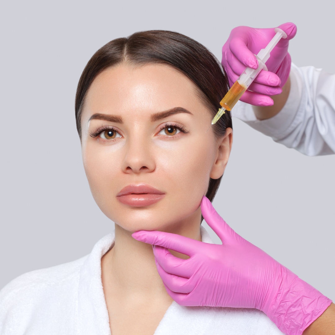 EZGel PRF facial rejuvenation treatment at Rain Aesthetics in Glendale, AZ