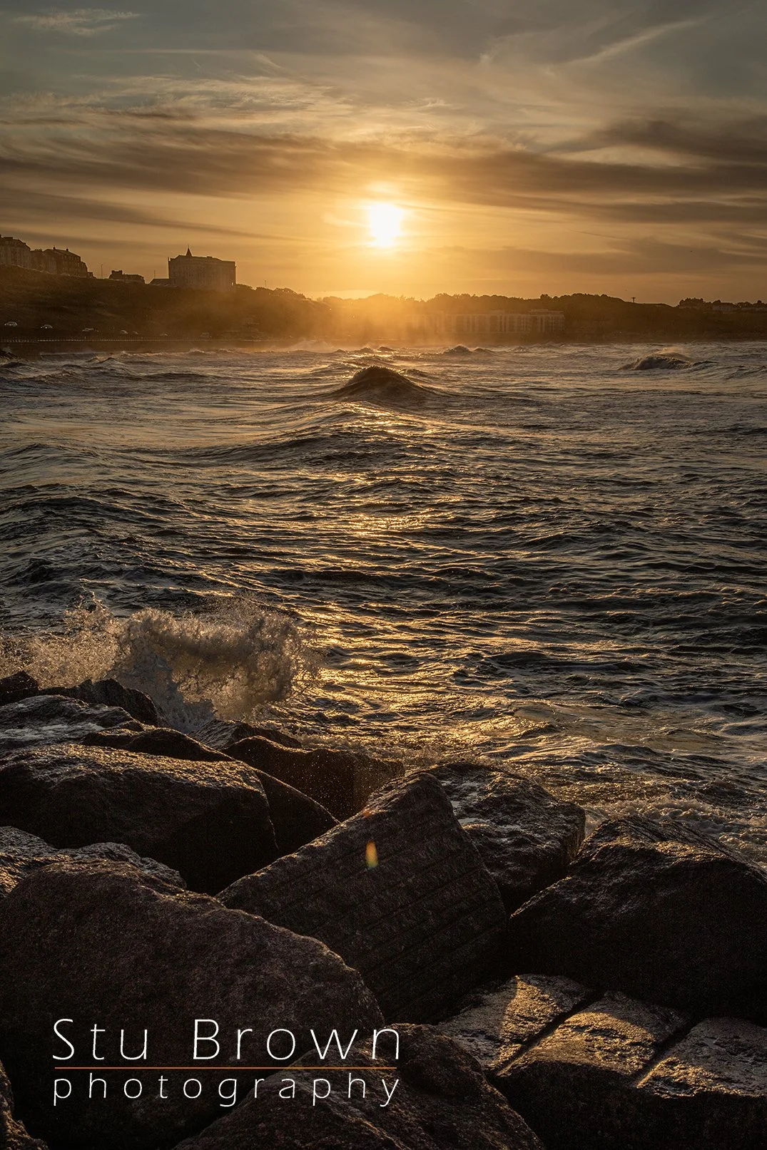 Scarborough North Bay at Sunset.jpg