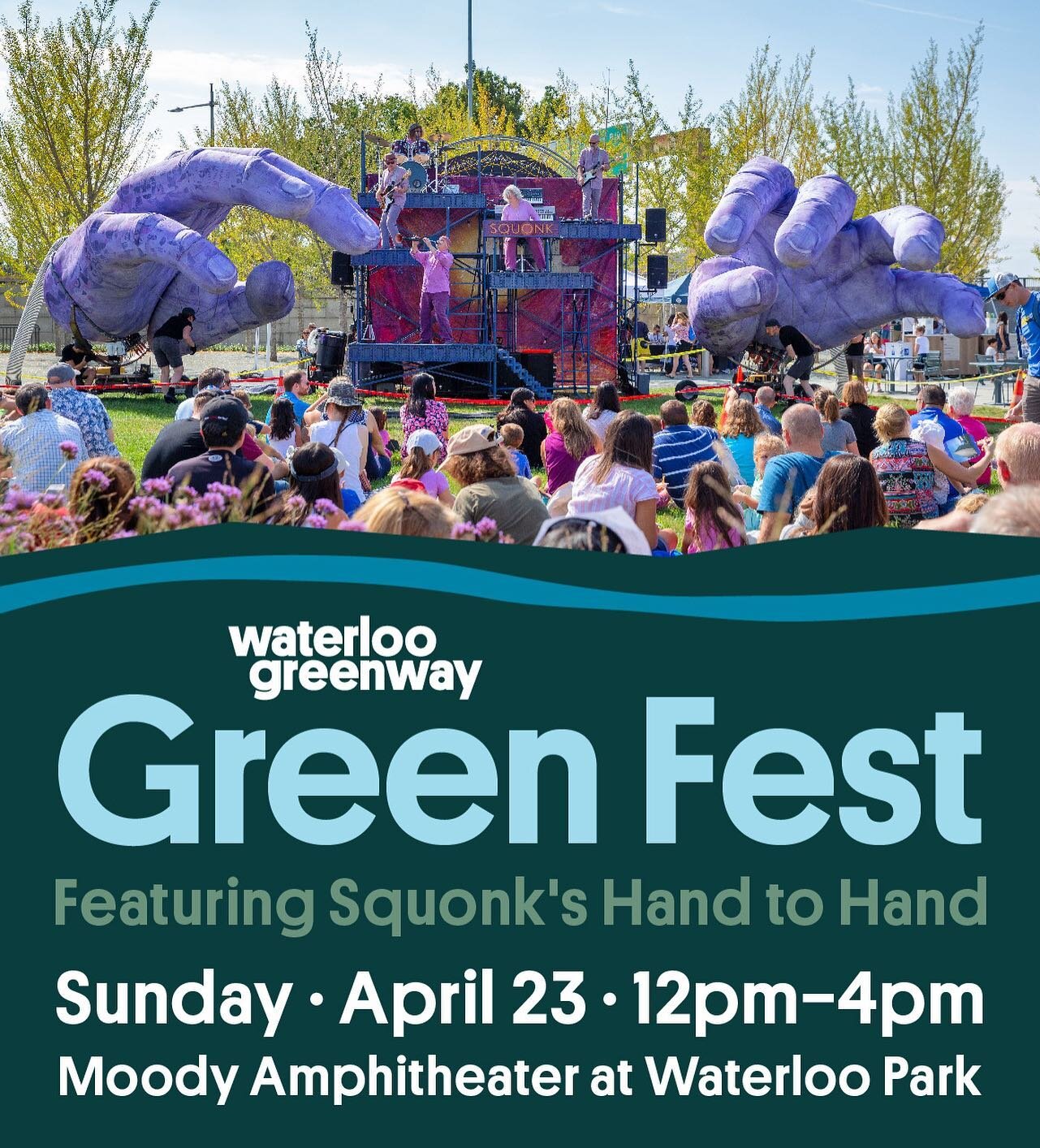 Who&rsquo;s going to #GreenFest?We love our downstream neighbors @waterloogreenway in the #wallercreek #watershed. #earthday #atxlife