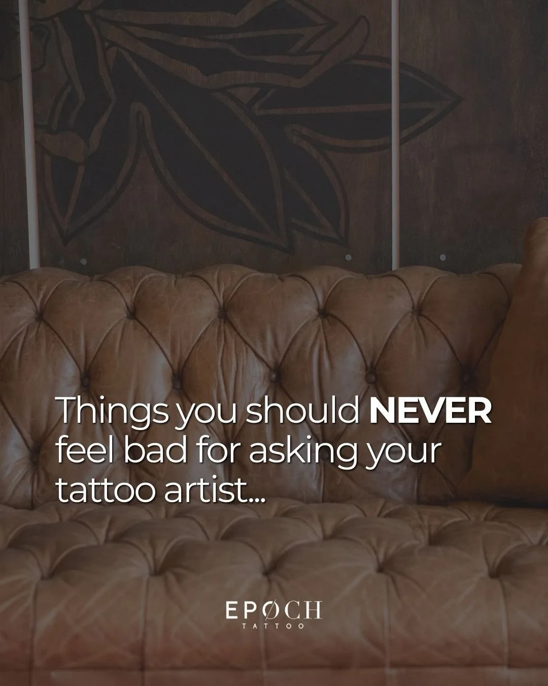 &ldquo;Wait, is it okay if I...?&rdquo; The answer is a resounding YES. 

Following up on our previous answers, we asked Steven and Drew what they want you to feel totally comfortable asking for during your next session. 

Steven: Ask me anything&mda