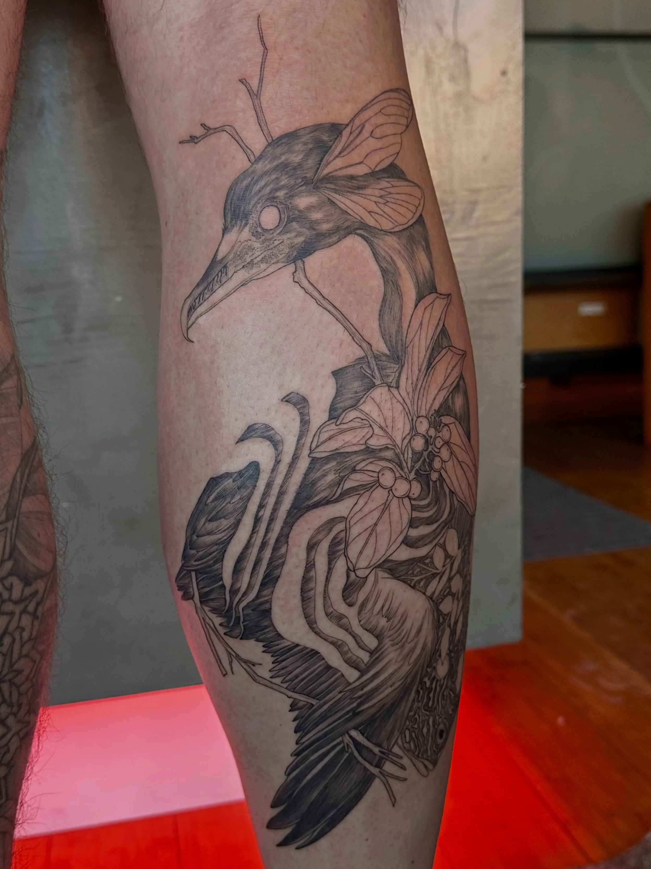 Recently done by @ochremantistattoos