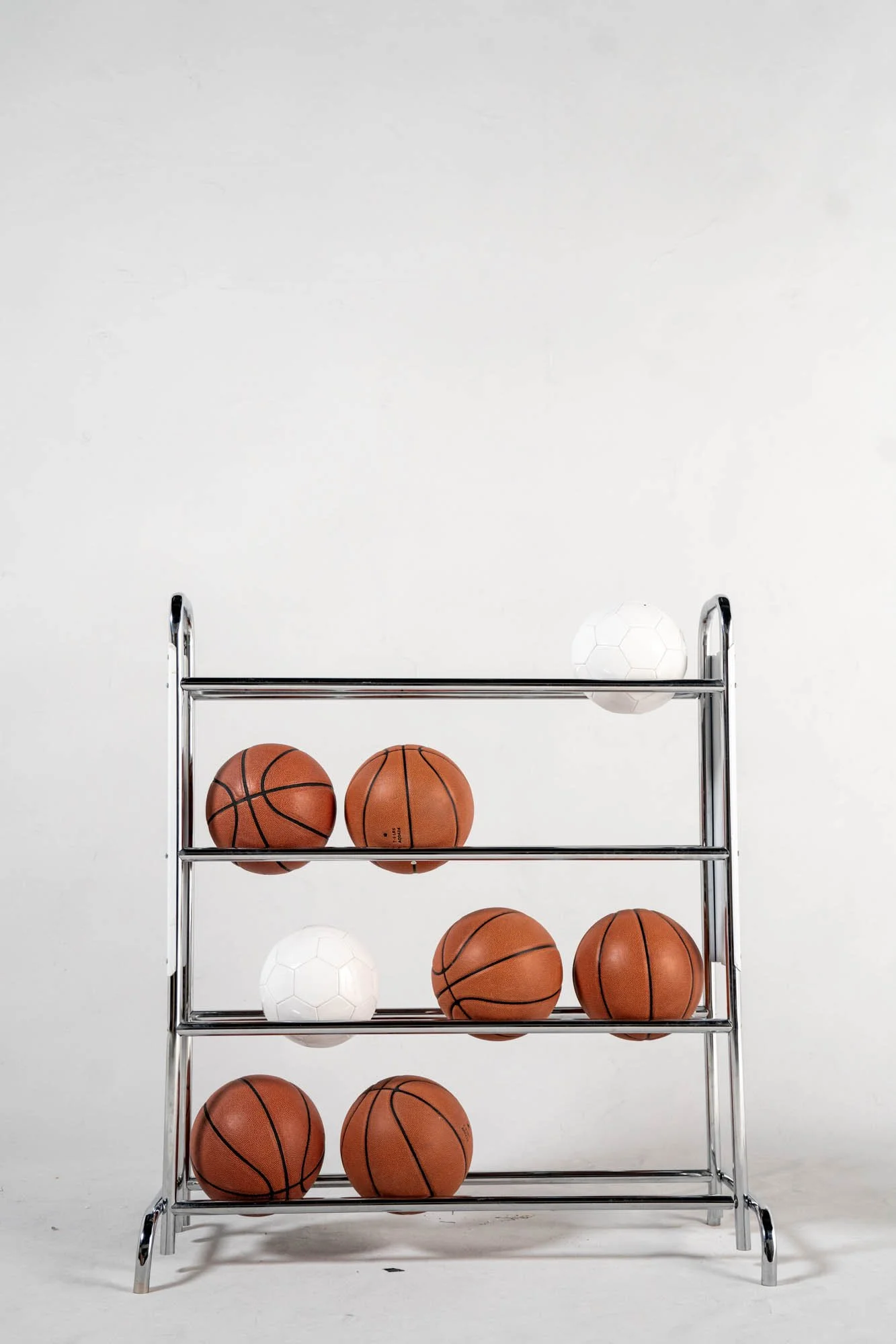 Chrome Ball Rack