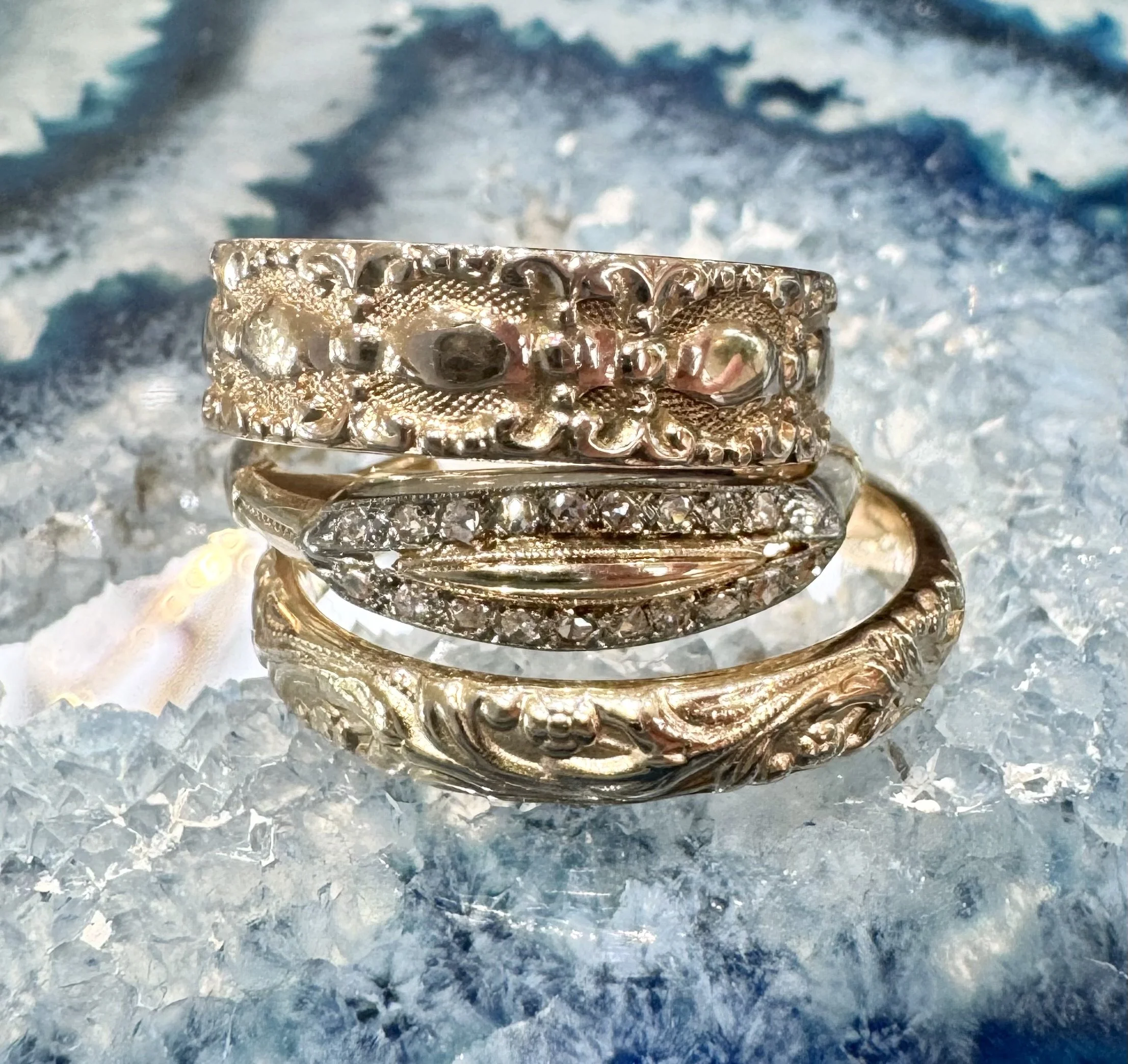 Engagment rings at Copper Canary Fine Jewelry near Boise