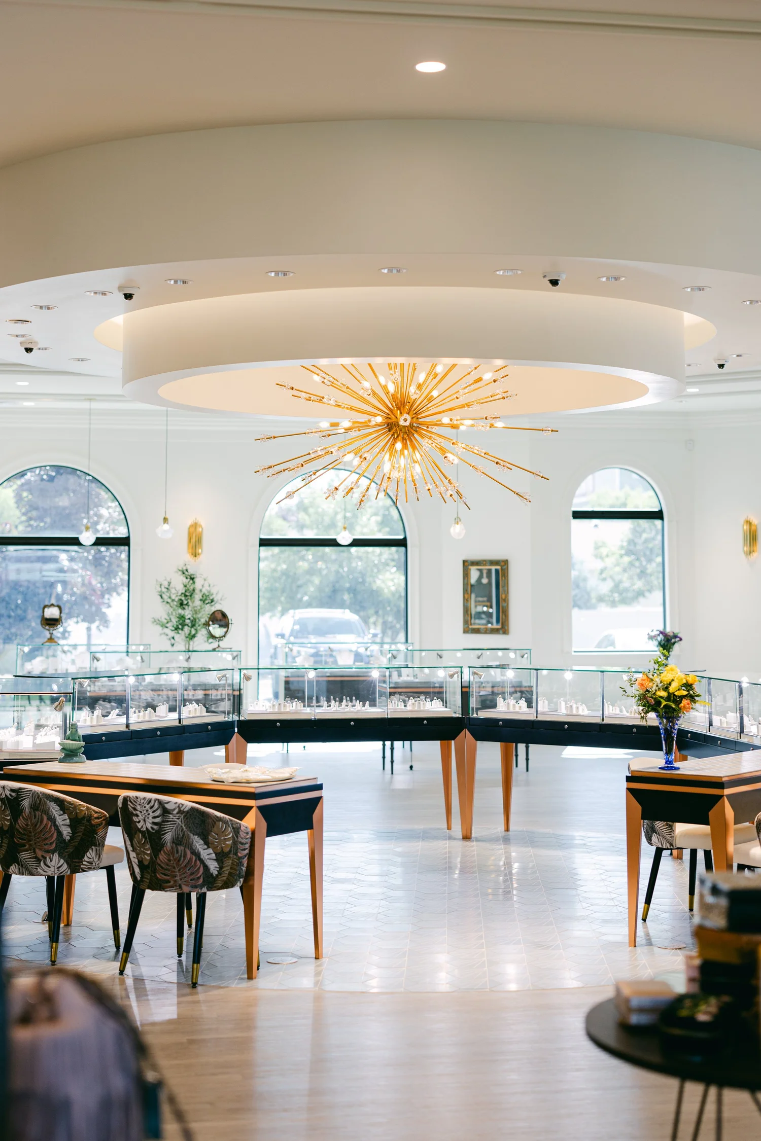 Inside the Copper Canary Fine Jewelry showroom in Meridian, ID, near Boise