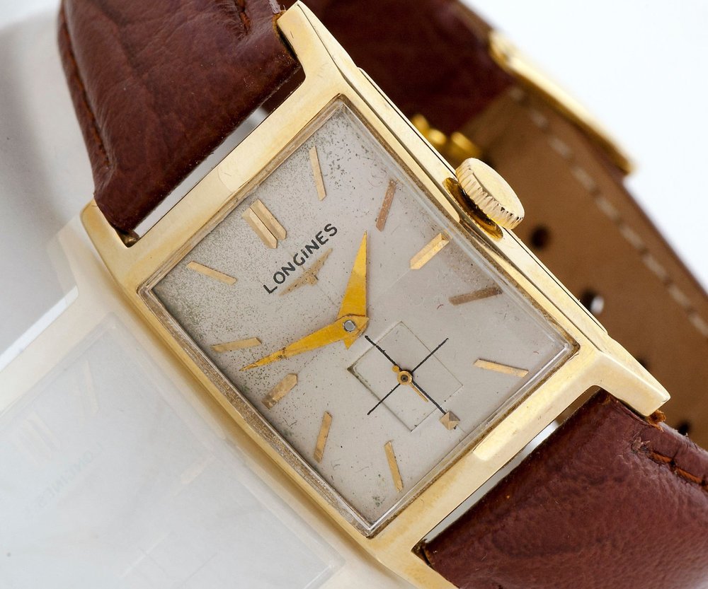 1940s Longines Art Deco 14k gold watch at Copper Canary in Meridian, ID