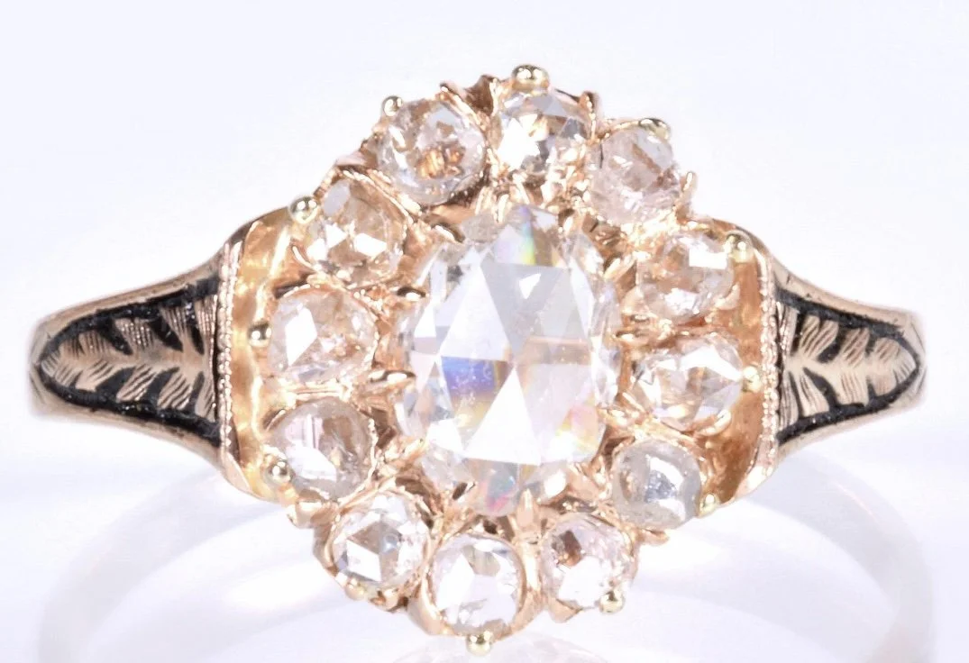 Antique gemstones at Copper Canary Fine Jewelry