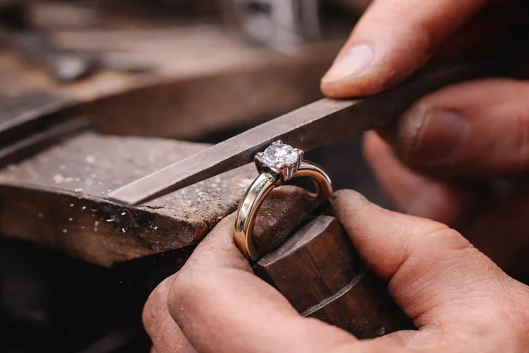 Ring resizing at Copper Canary Fine Jewelry in Meridian, ID